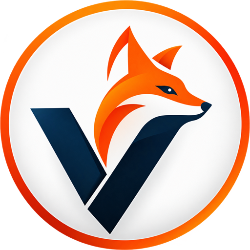 Vulpix Fox Logo Mark